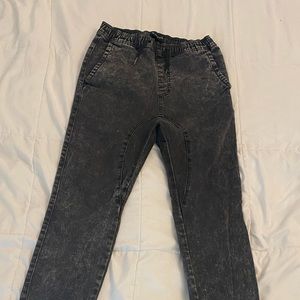Zanerobe faded black joggers size 30